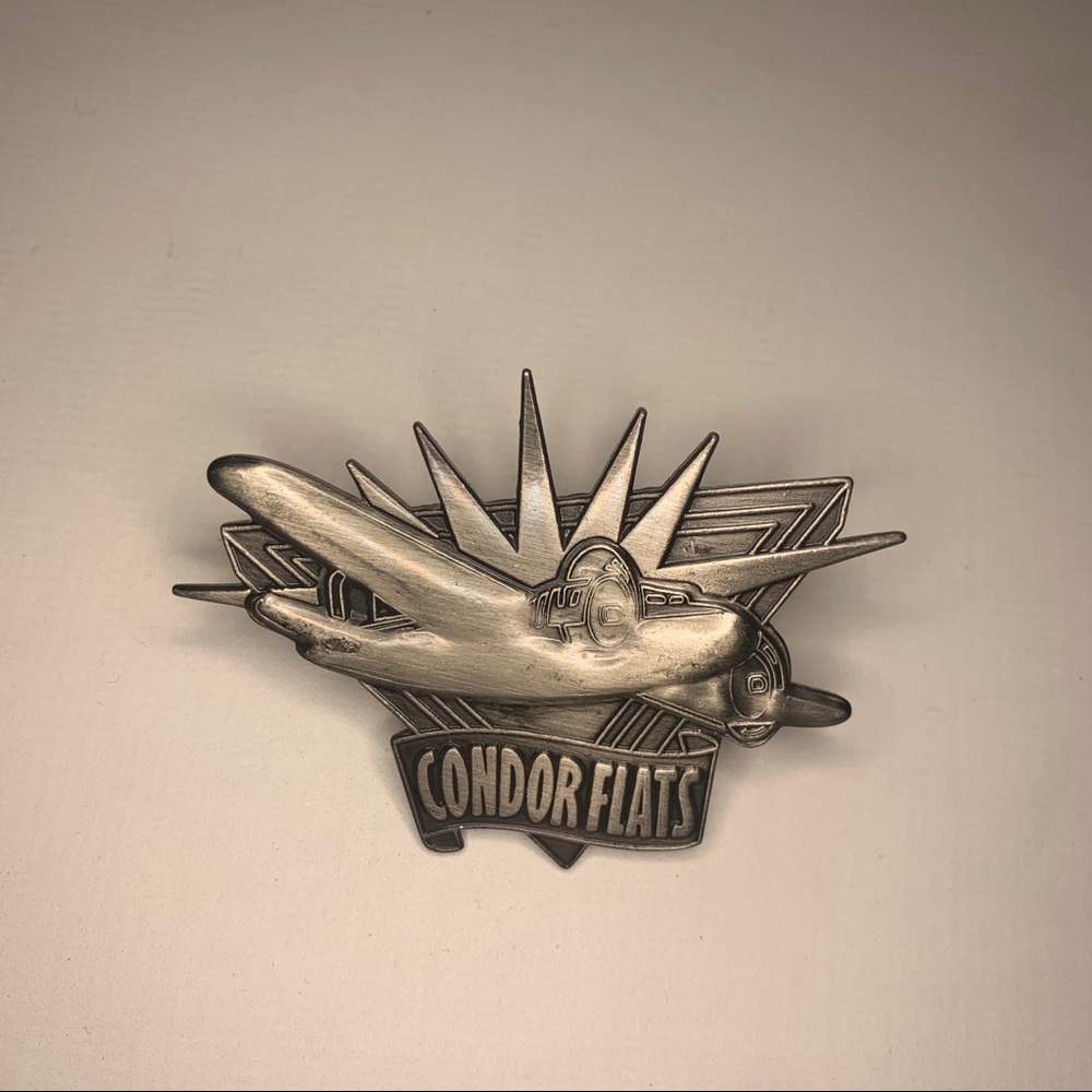 Disney Condor Flats Trading Pins DCA Cast Member Grand Opening Pewter